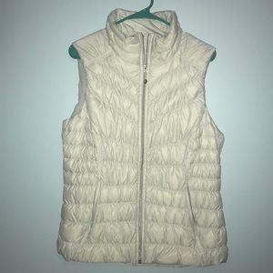 Athleta vest in light powder blue